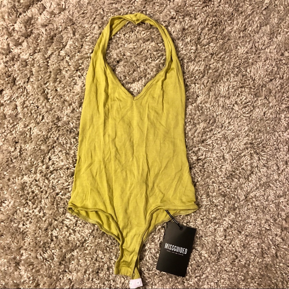 Missguided halter top body suit